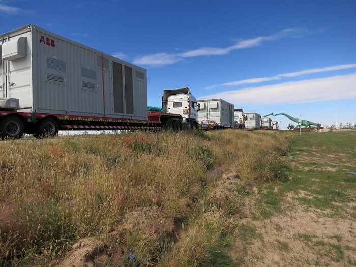 减震电力设备运输