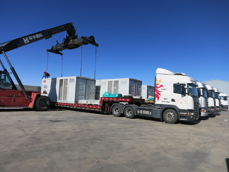 乌兰巴托电力设备运输