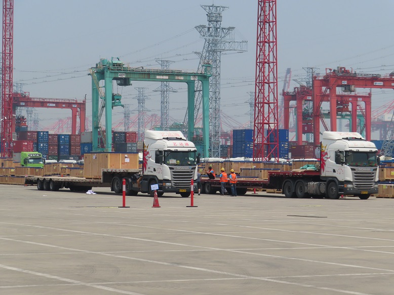 曝光机设备运输