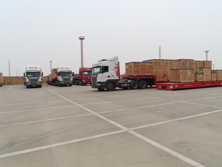 曝光机设备运输