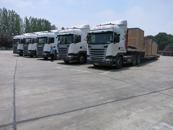 曝光机设备运输