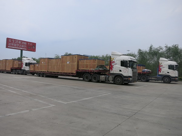 曝光机设备运输